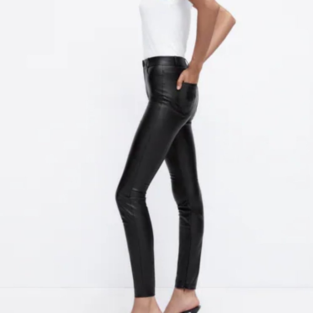 NWOT Zara Faux Leather Pants